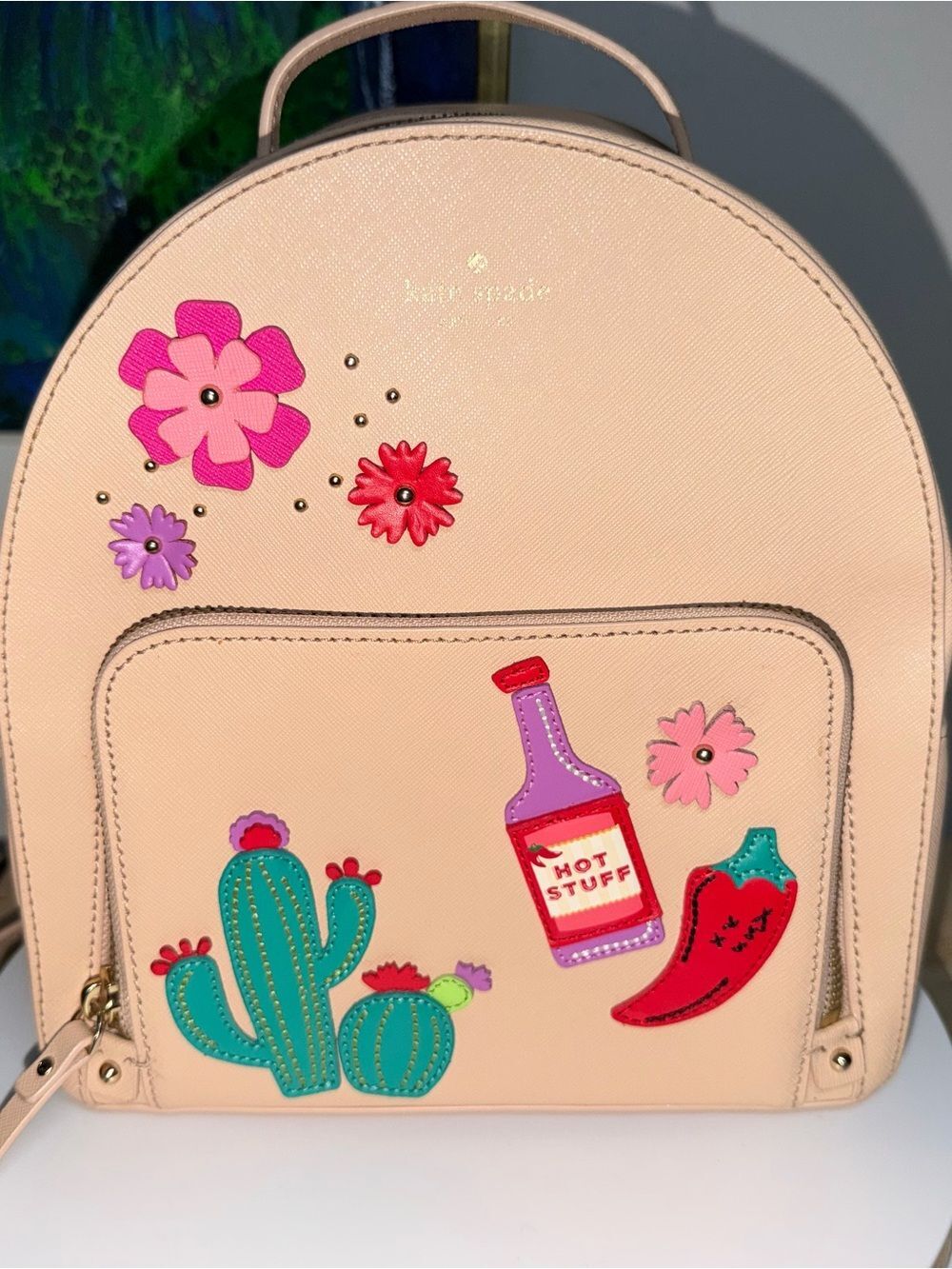 kate spade Texas Hot Tamales Backpack Like New